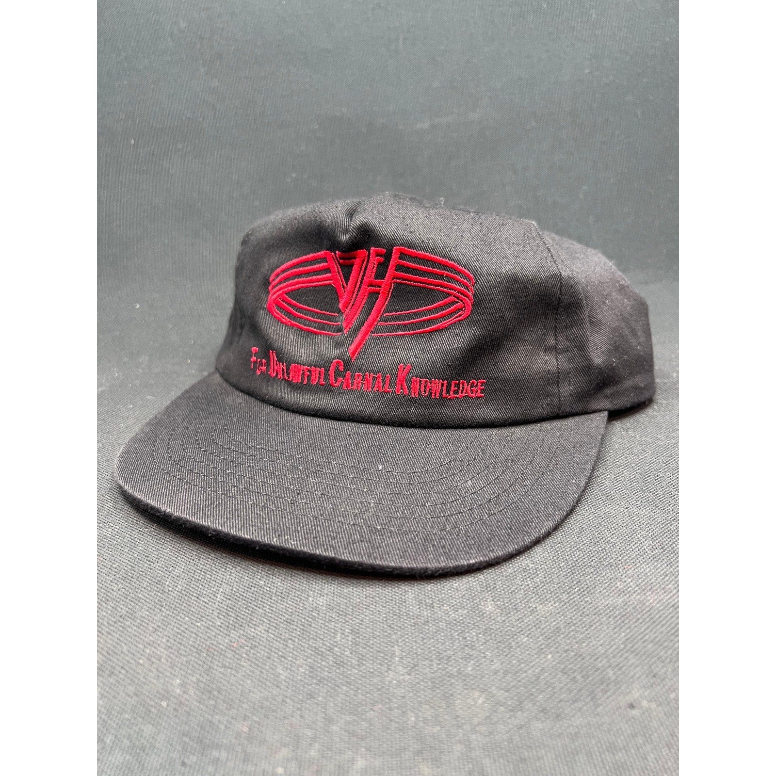 Vintage 1991 Van Halen Original Tour Hat For Unlawful Carnal Knowledge Hong Kong