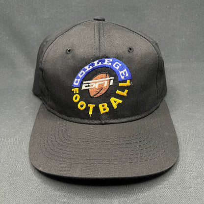 Vintage ESPN College Football Snapback Hat 90s Headmaster