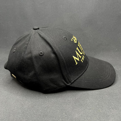 Disney Mufasa The Lion King 2024 Promo Strapback Hat Black Cap