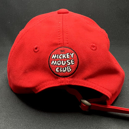 Disney Mickey Mouse Club House 28 Honest & Honor Strapback Hat Red Disney Cap