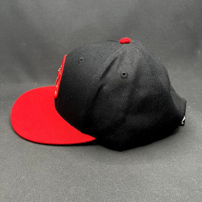 The Rolling Stones Zip Code 2015 Tour Snapback Hat Black Red Rock Band Cap
