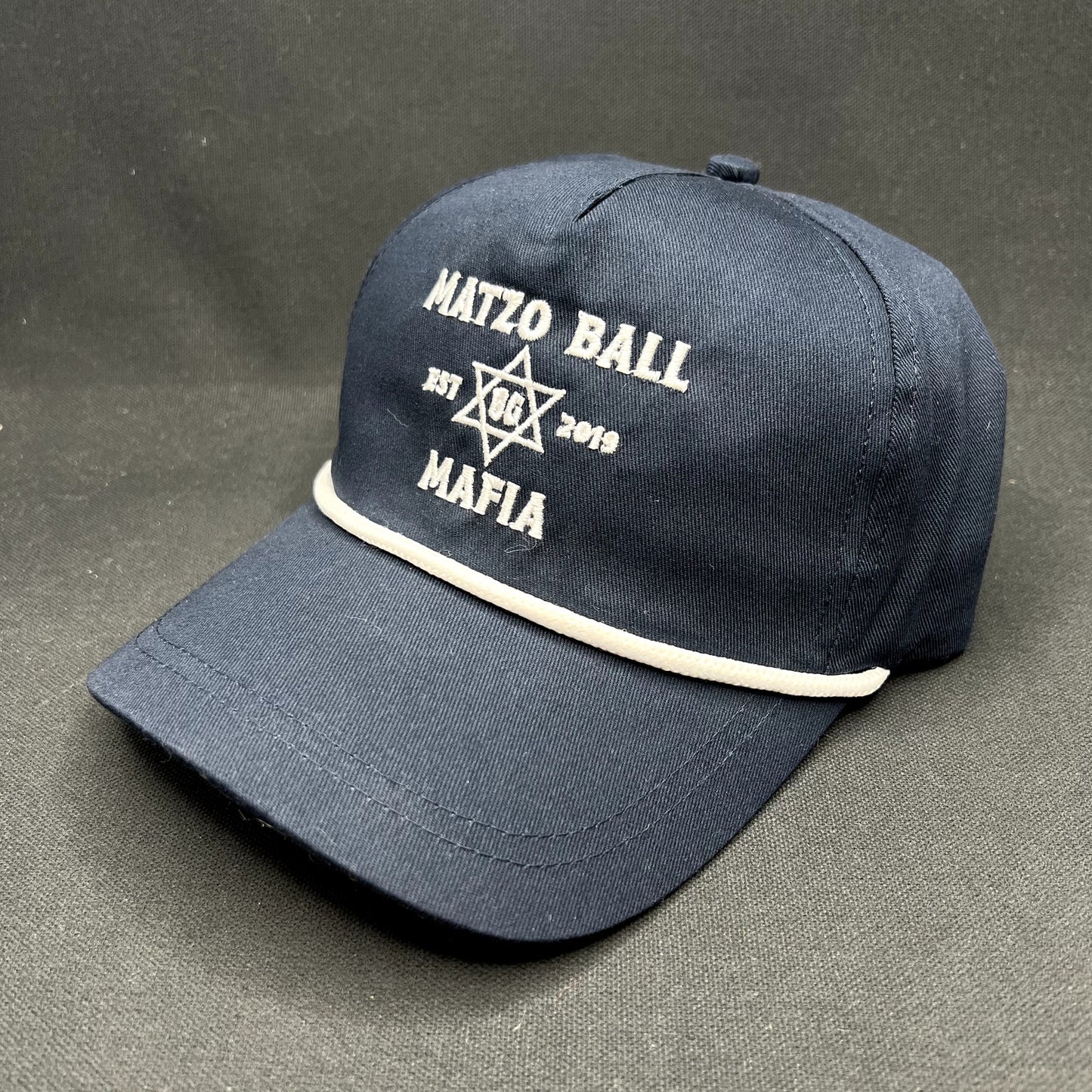 Matzo Ball Mafia Snapback Hat Jewish Humor Novelty Cap