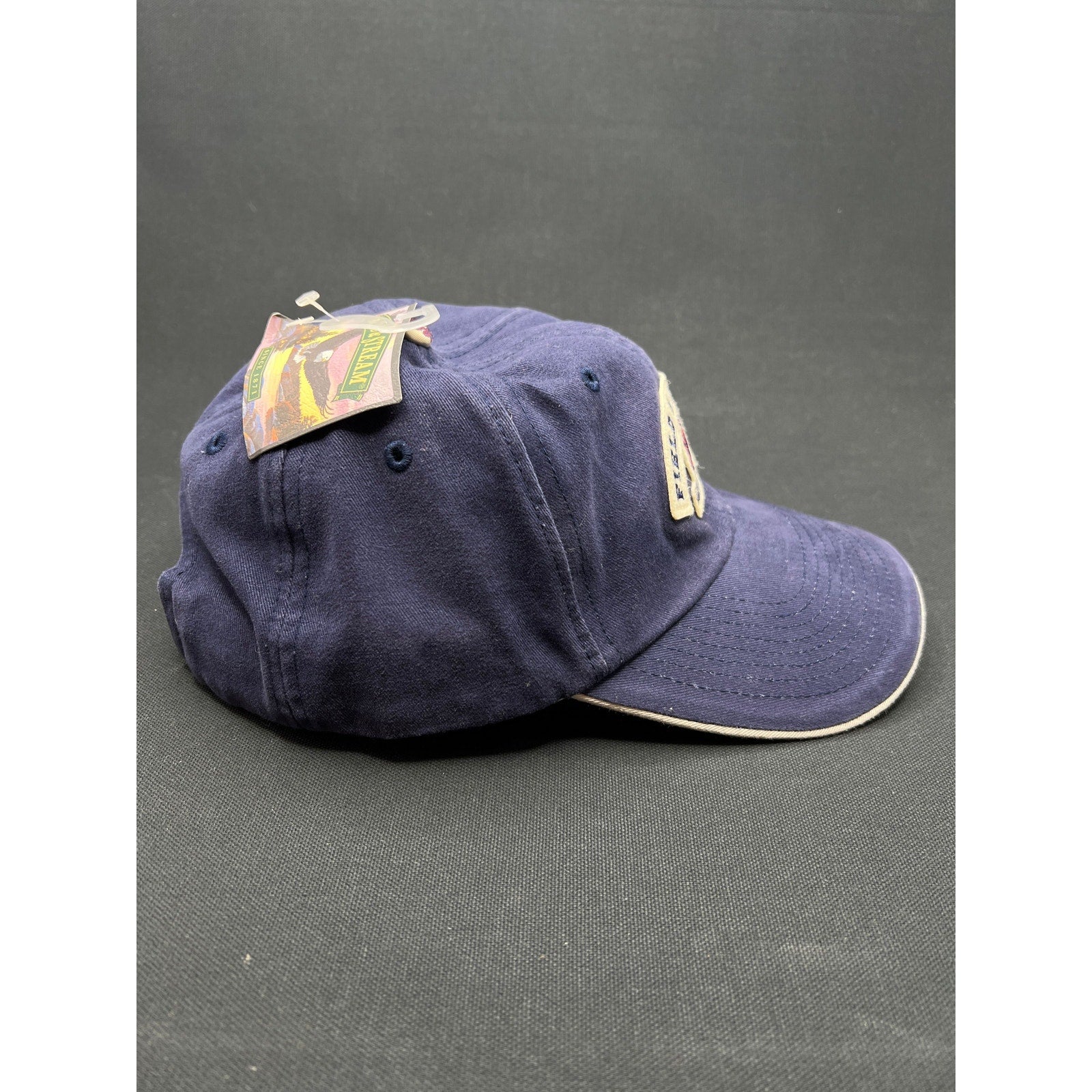 Vintage Field & Stream Hat Navy Blue SF Giants Cotton Since 1871 Patch NWT