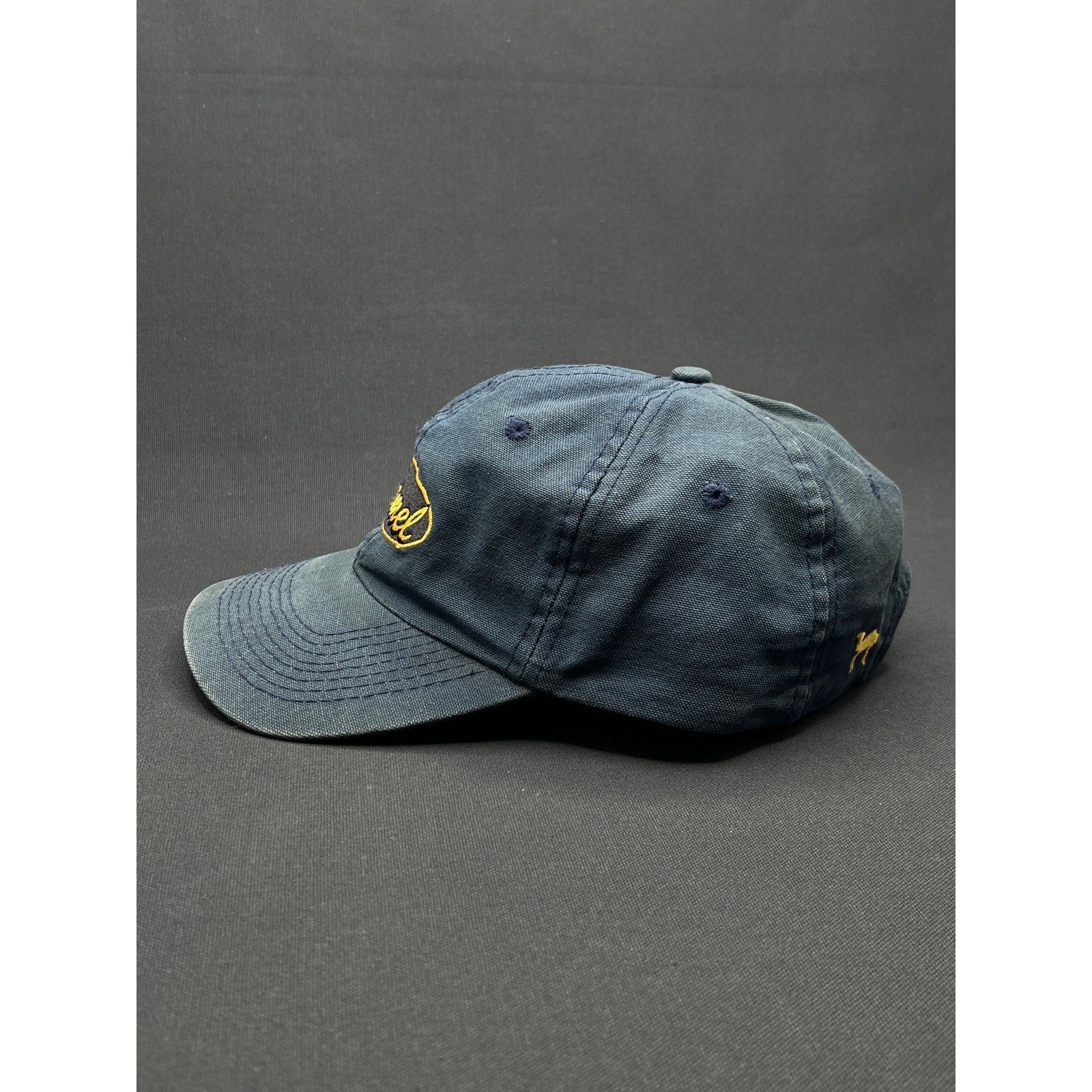 Vintage Camel Cigarettes Strapback Hat Faded Navy Cotton 1990s