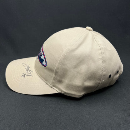 Vintage Atlanta Braves Logo Athletic Strapback Hat Signed #28