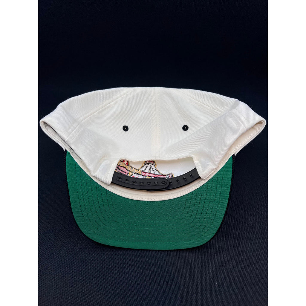 Atlanta Braves 2021 World Series Champions Snapback Hat Yupoong Cream