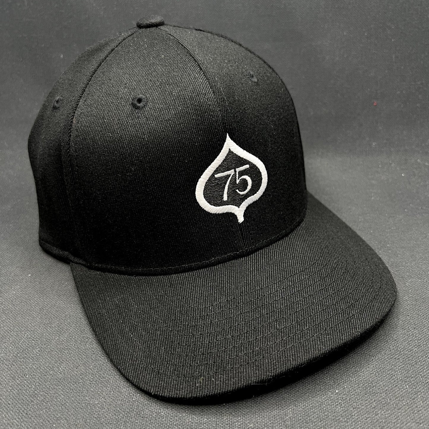 2022 Aspen 75th Anniversary Celebration Snapback Hat Black Yupoong 110