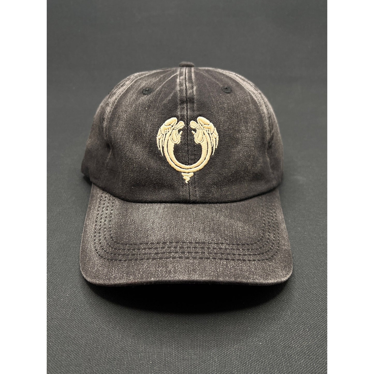 Vintage Jesus Christ Superstar Distressed Black Dad Hat – Adjustable