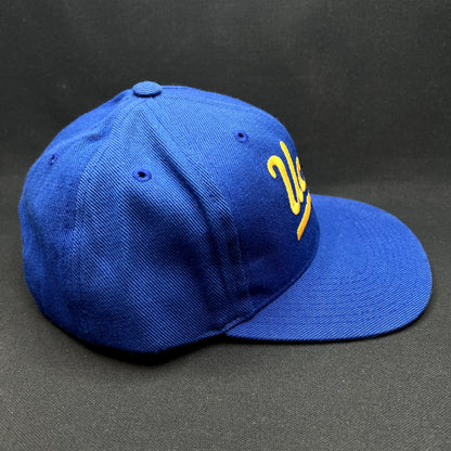 Vintage UCLA Bruins Sports Specialties Script Snapback Hat Blue Gold College