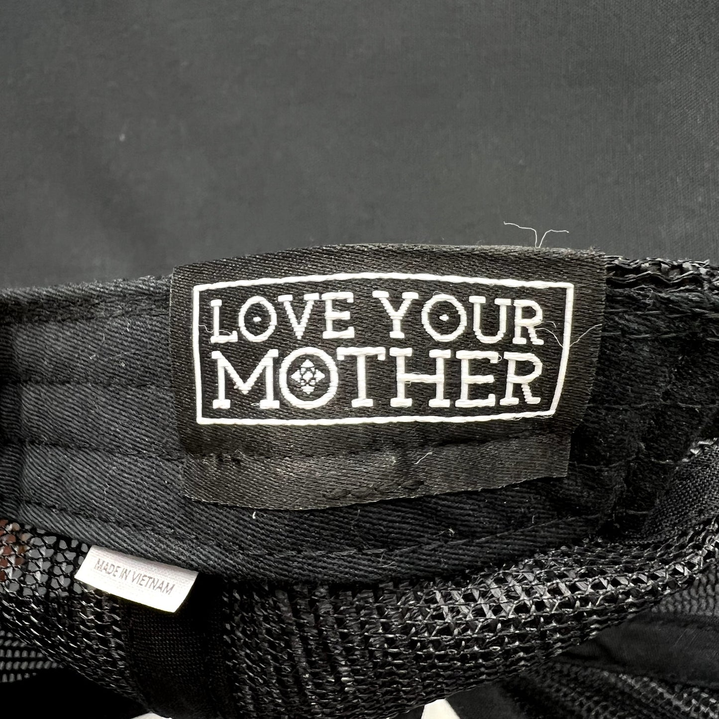Mother Earth Brew Co Richardson Snapback Trucker Hat Black White