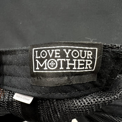 Mother Earth Brew Co Richardson Snapback Trucker Hat Black White