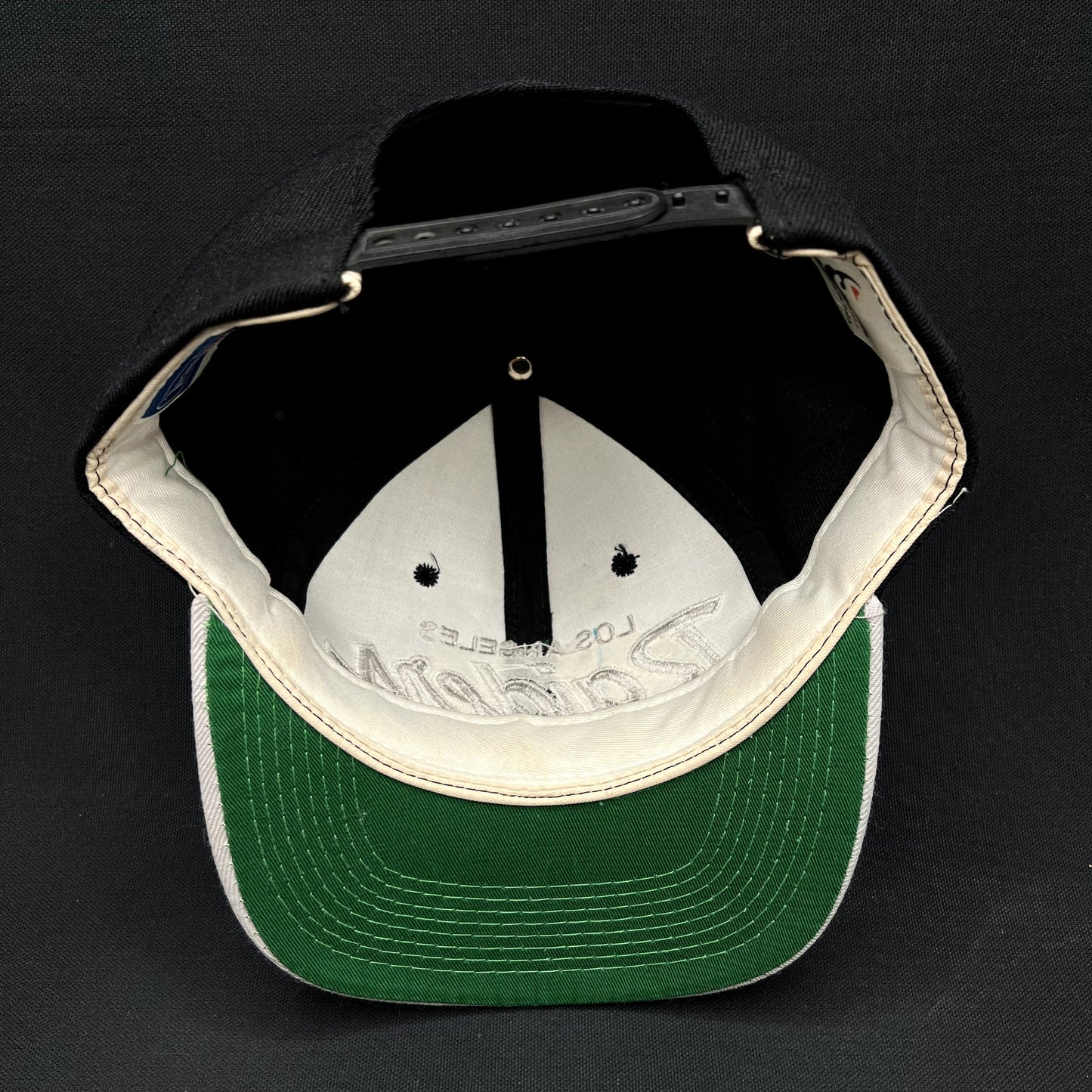 Vintage Los Angeles Raiders Sports Specialties Script Snapback Hat