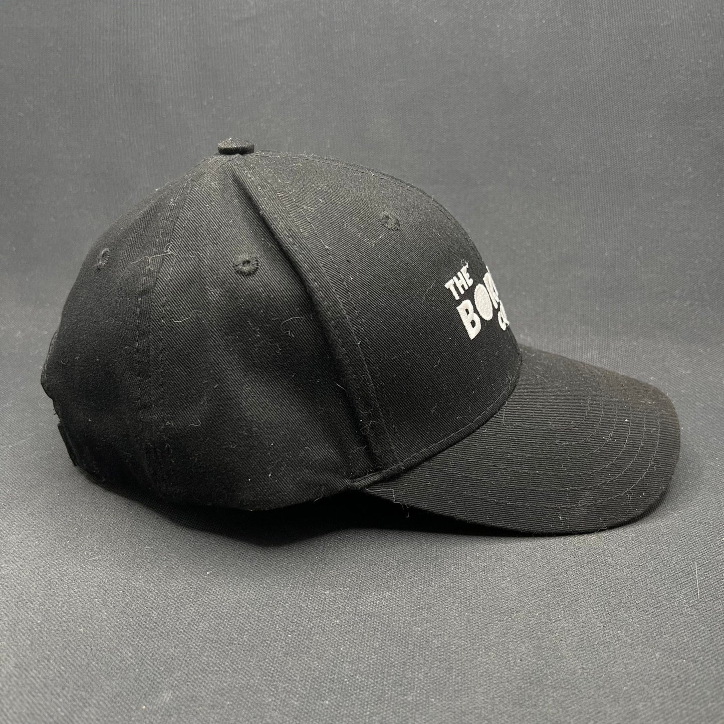 The Boring Company Strapback Hat Black Elon Musk Logo Cap