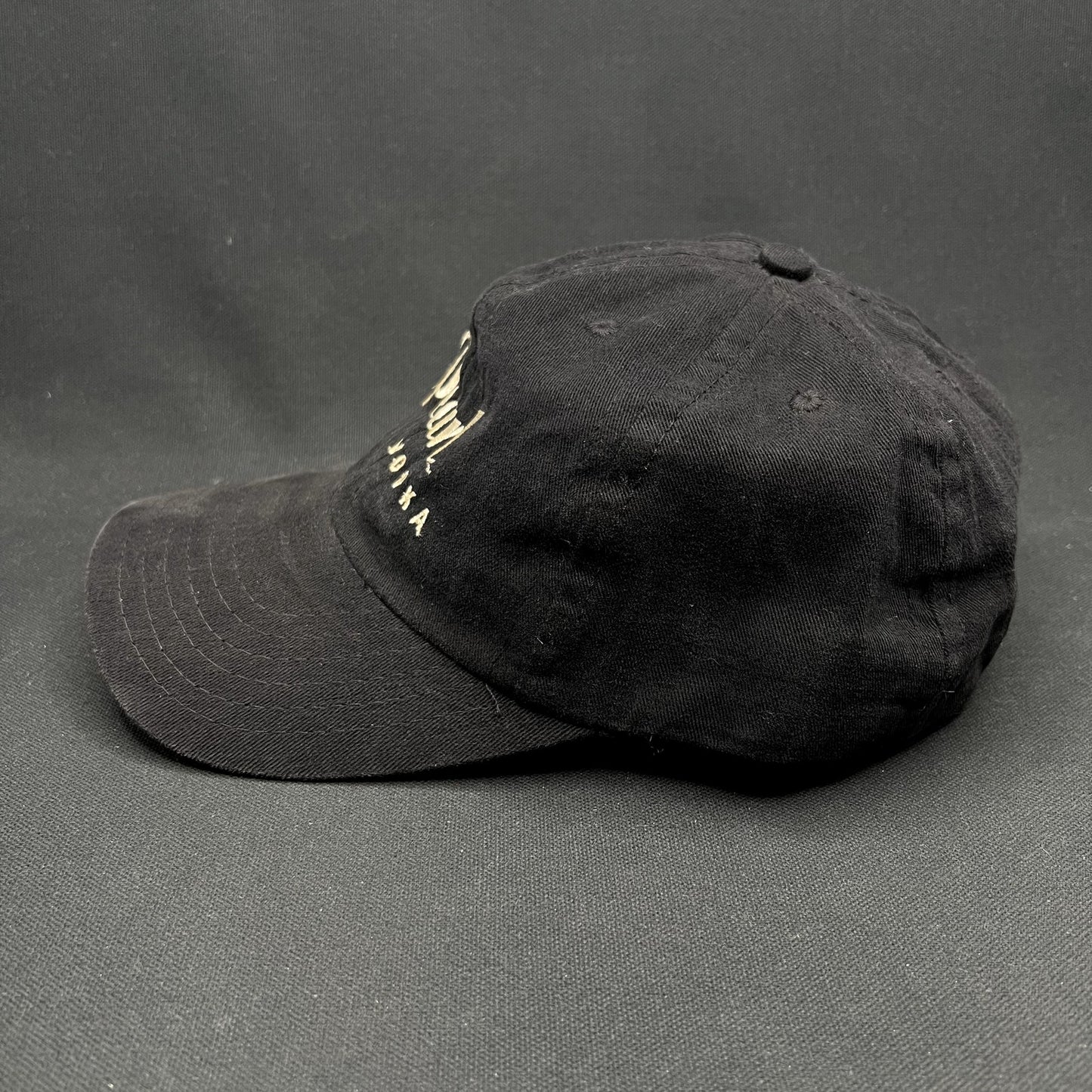 Vintage Pearl Vodka Snapback Hat Black USA Made Capstone Promo