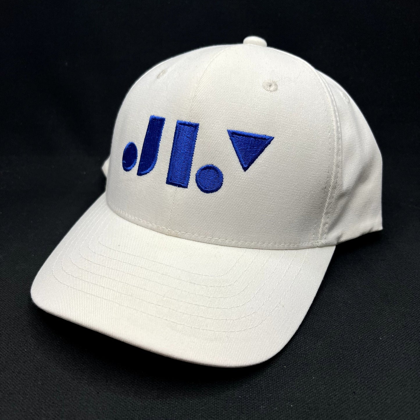 Just Like You Films White Blue Snapback Flexfit NU Hat