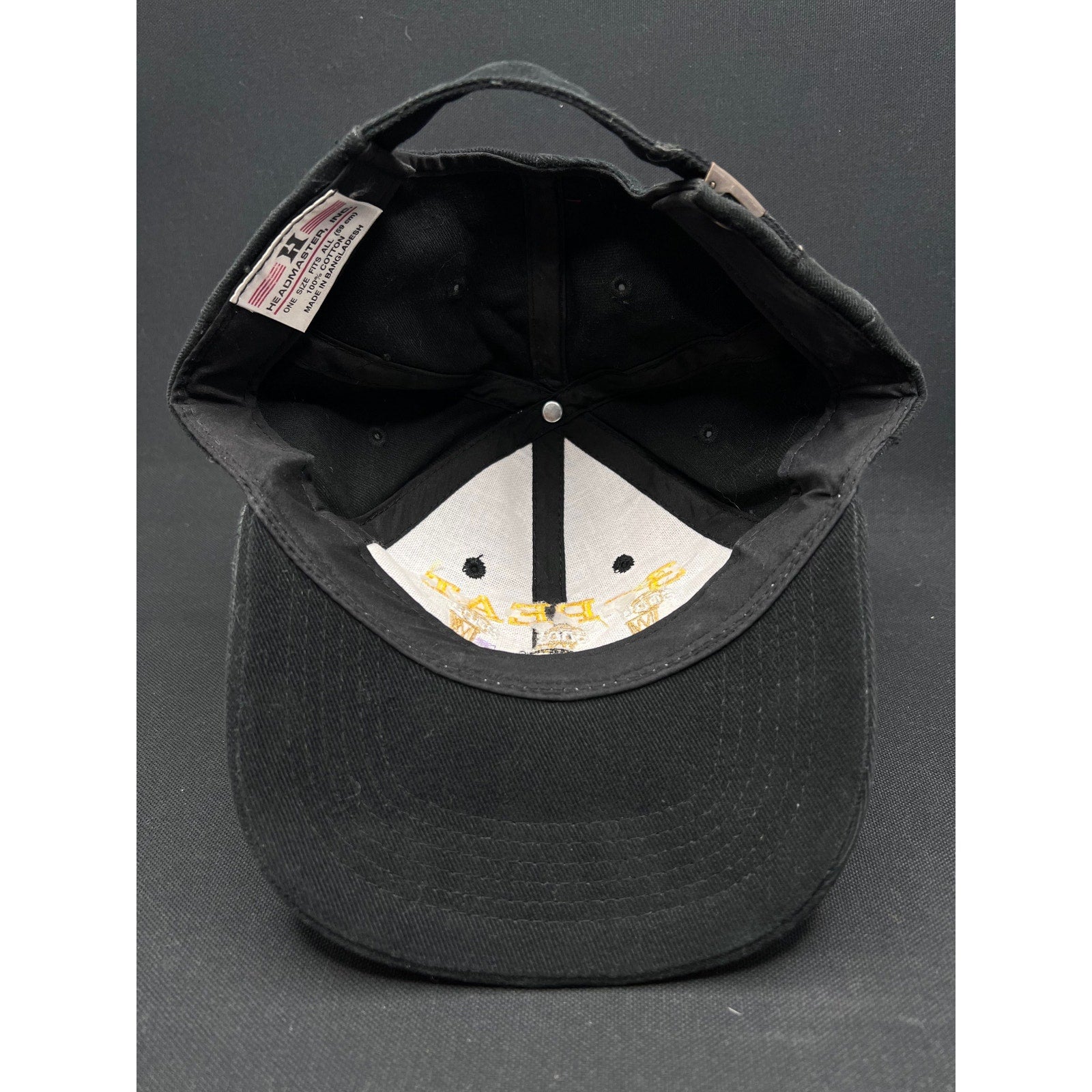 Vintage 2002 Los Angeles Lakers “3-Peat” NBA Champions Hat – Headmaster Inc.