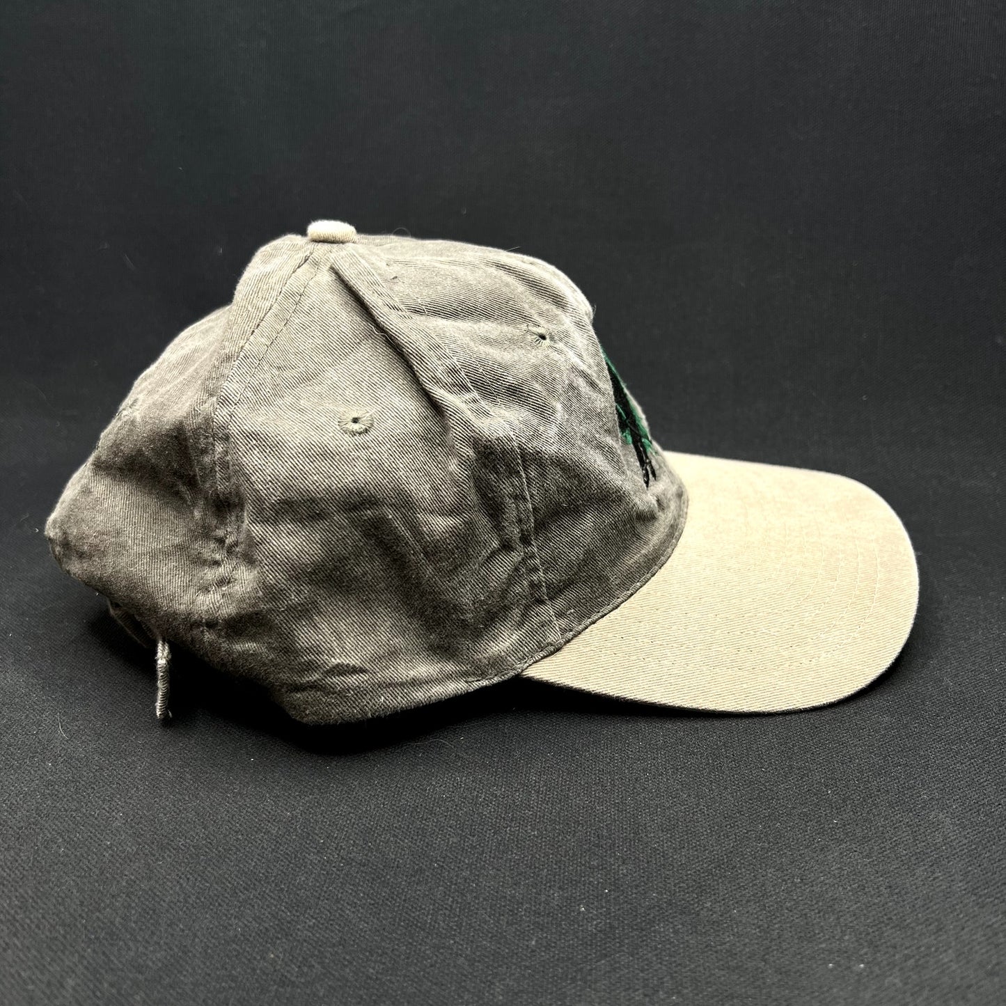 Vintage Aspen Fall Face Off Hockey Tournament Strapback Hat Goalie Shut Out Cap