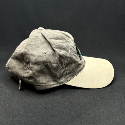 Vintage Aspen Fall Face Off Hockey Tournament Strapback Hat Goalie Shut Out Cap