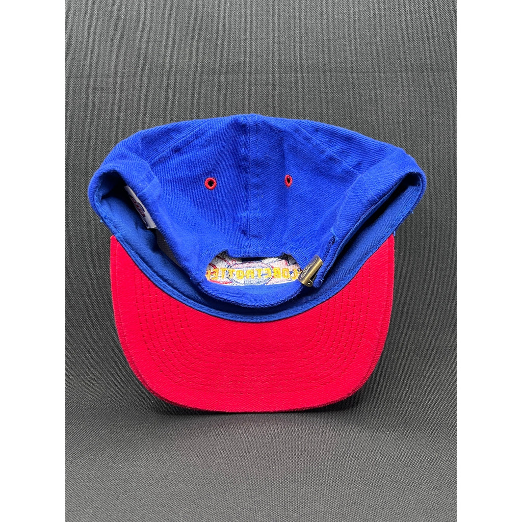 Vintage 90's Harlem Globetrotters Snapback Hat – Otto Cap Red Blue Basketball