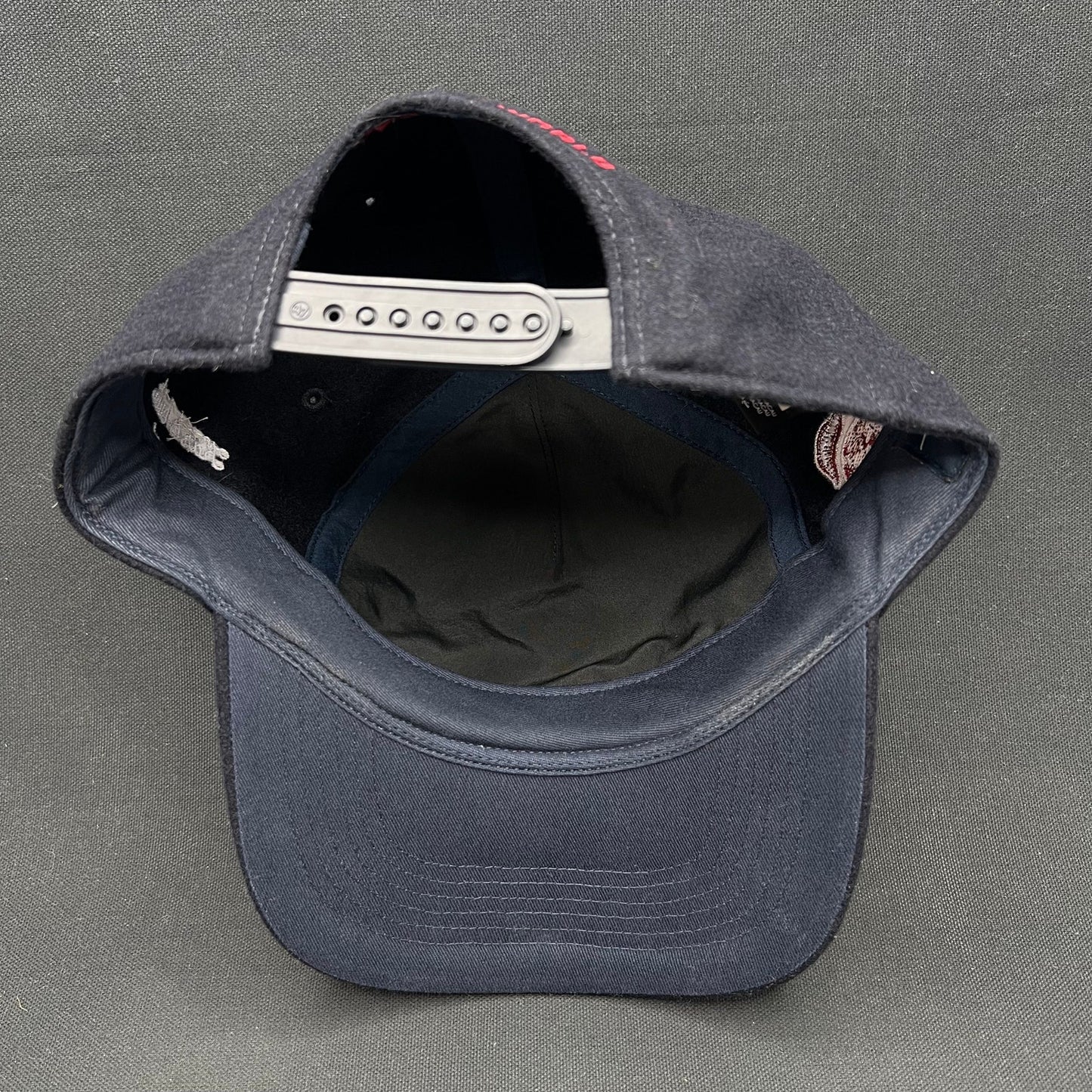 Kith x KidSuper “Kith & Kin” Wool Snapback Hat Black Script Logo