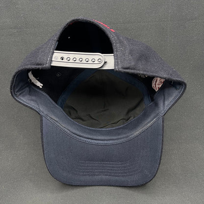 Kith x KidSuper “Kith & Kin” Wool Snapback Hat Black Script Logo