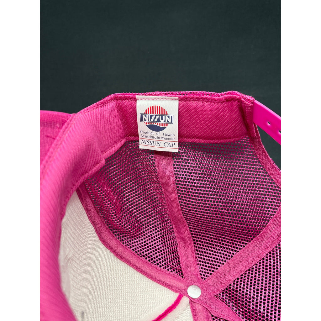 Pink LA Playboy Bunny Trucker Hat – Nissun Cap Mesh Snapback