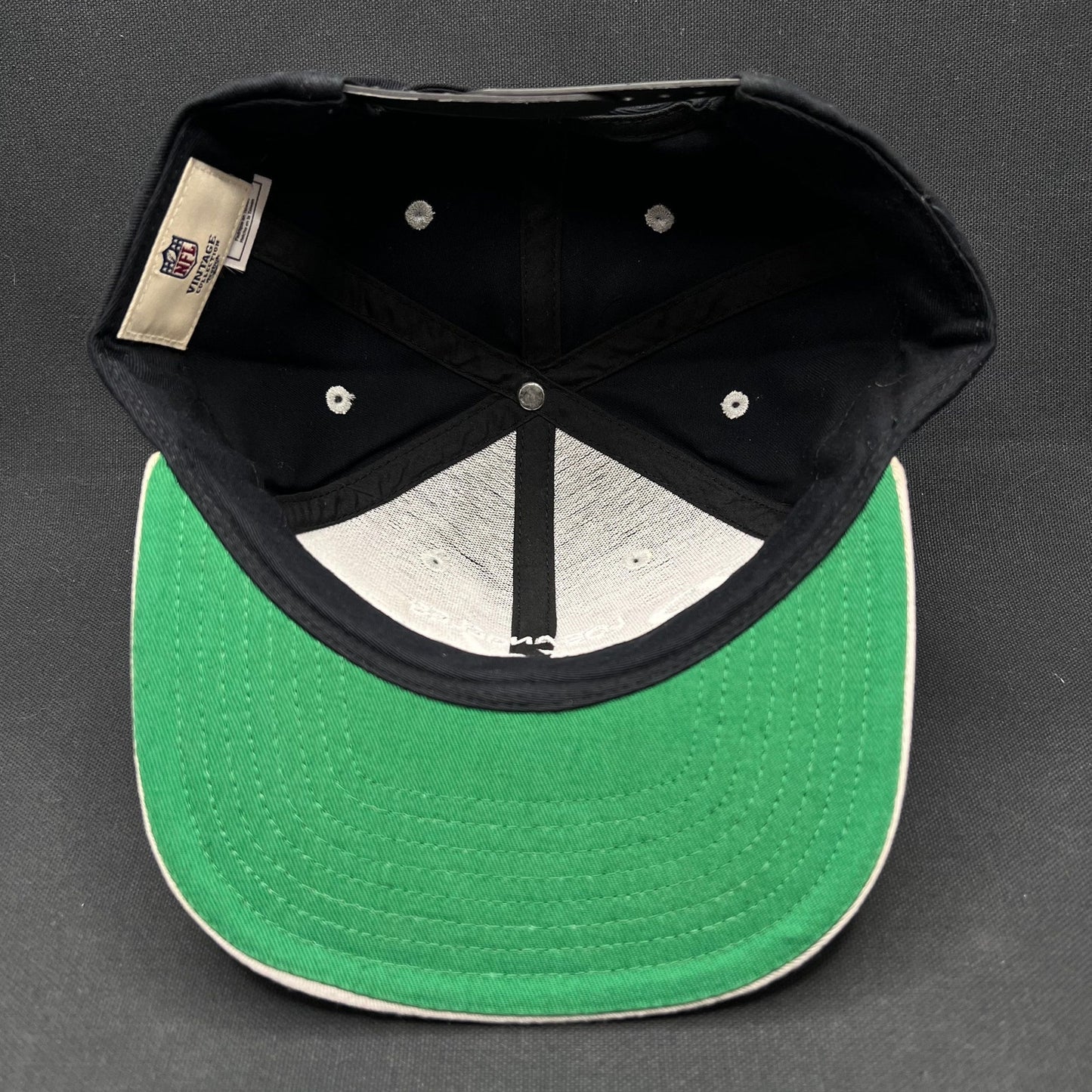 Reebok NFL Vintage Collection LA Raiders Script Snapback Hat