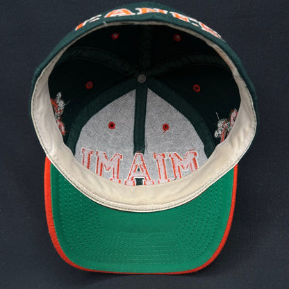 6 7/8 Vintage Miami Hurricanes Fitted Hat American Needle NCAA