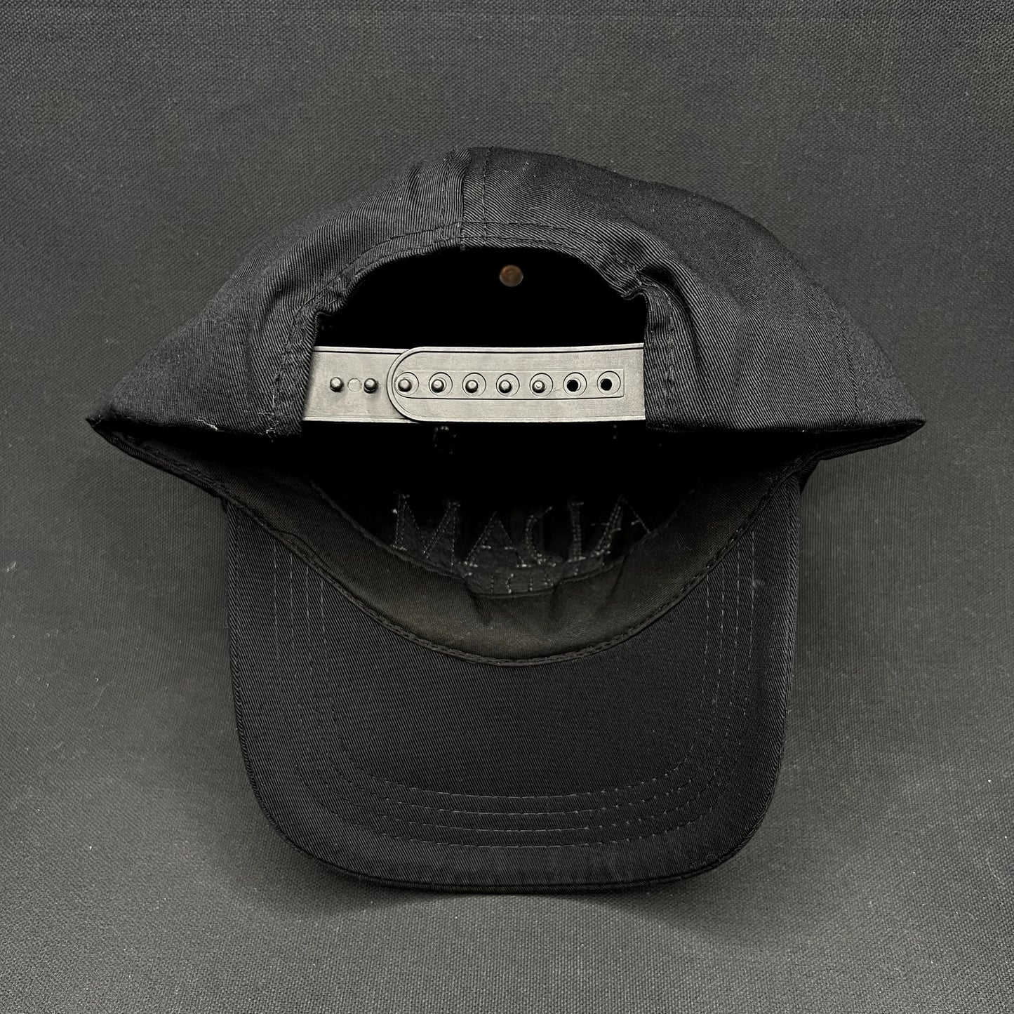 Adam Lambert Sequin Logo Snapback Hat Black Pop Rock Concert Cap