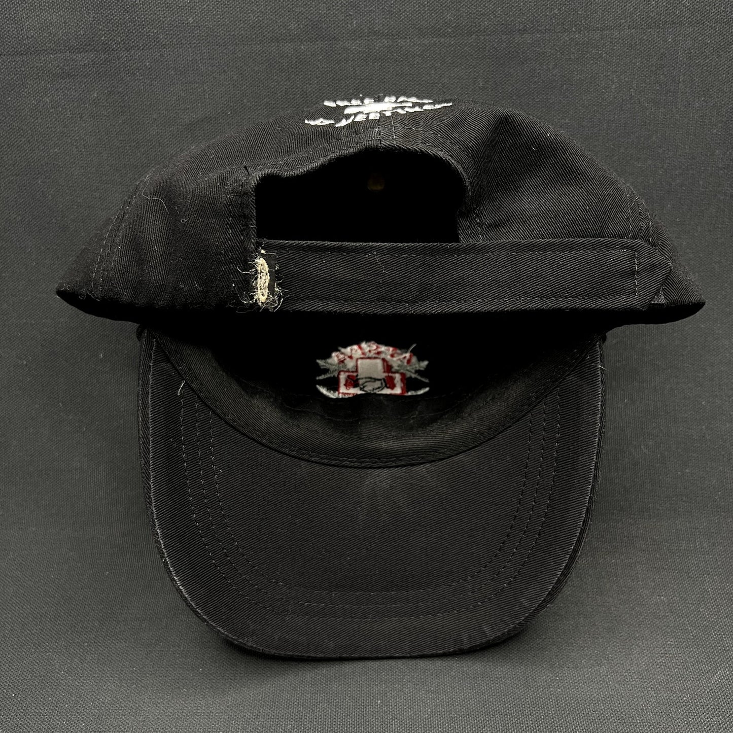 Vintage ASPA Ski Patrol Aspen Strapback Hat Ouray Sportswear Black