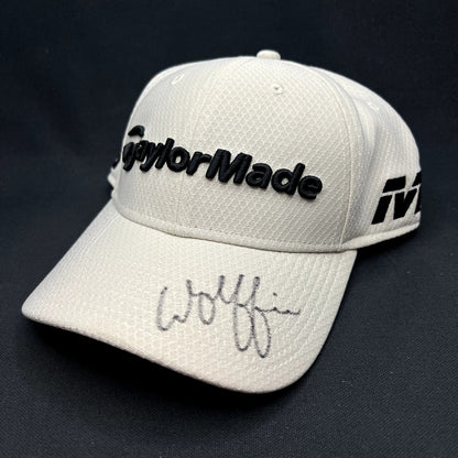 Signed Matt Wolff TaylorMade Golf Hat New Era 39THIRTY Flex Fit S/M