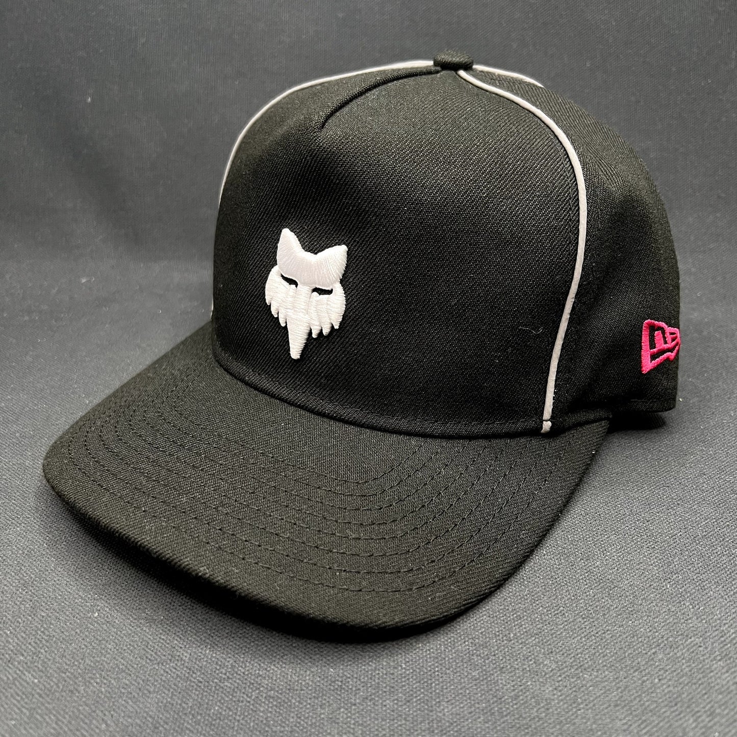 Fox Racing New Era Cosmo Snapback Hat Black Motocross Trucker Cap
