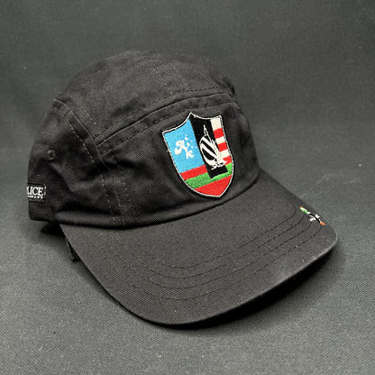 Akomplice Clothing Strapback Hat Black Crest Patch Streetwear Cap