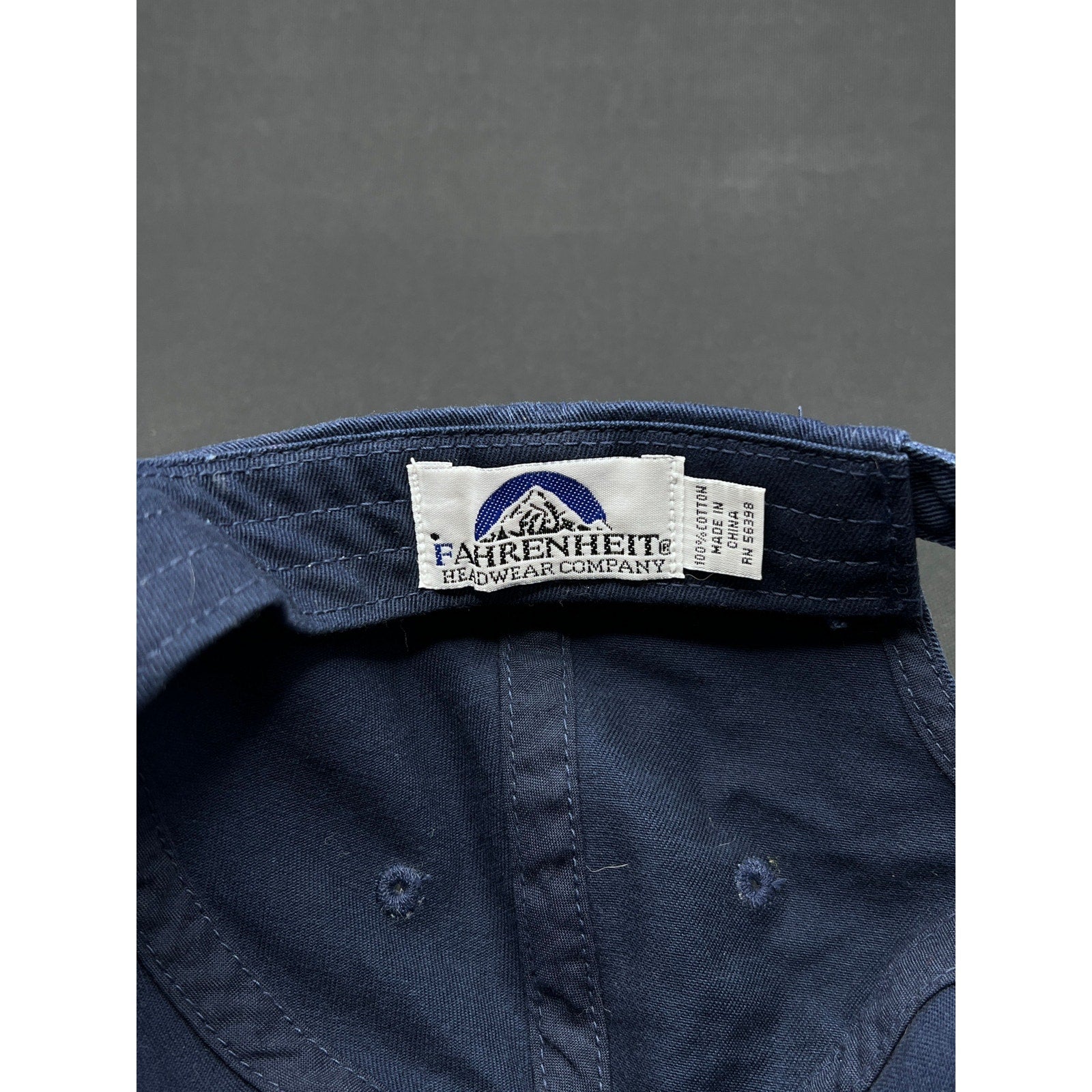 Pirate Brands Embroidered Dad Hat – Navy Cotton Strapback