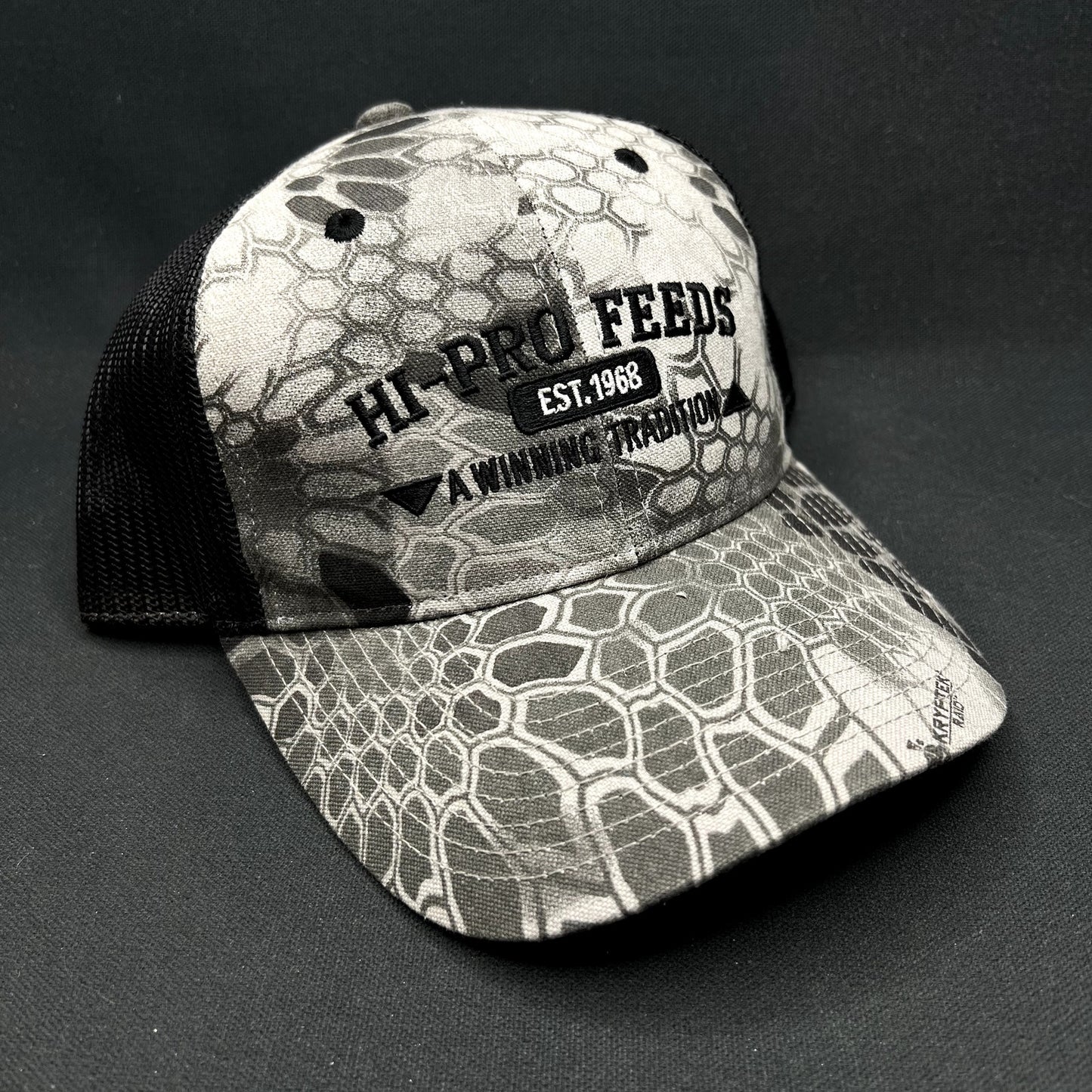 Hi-Pro Feeds Est. 1968 Kryptek Raid Camo Trucker Snapback Hat