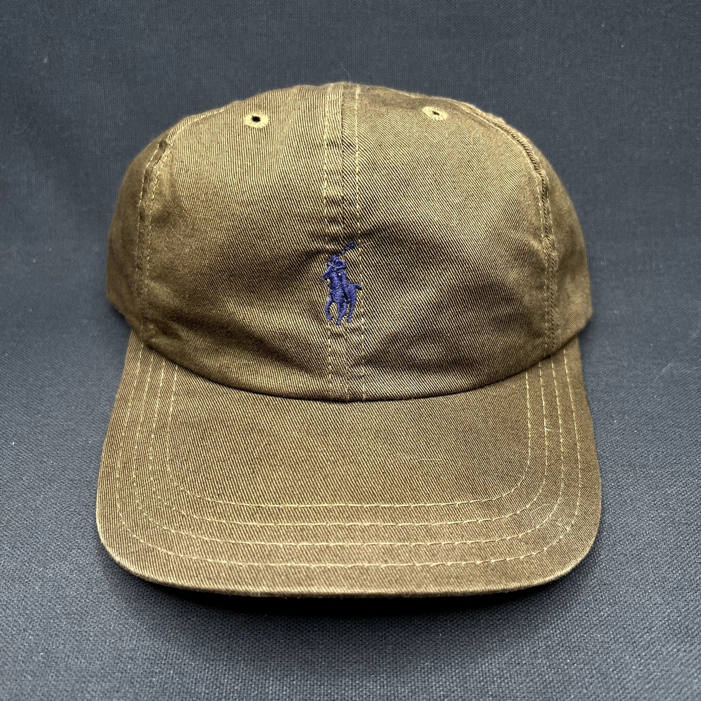 Polo Ralph Lauren Strapback Hat Brown Classic Pony Cap