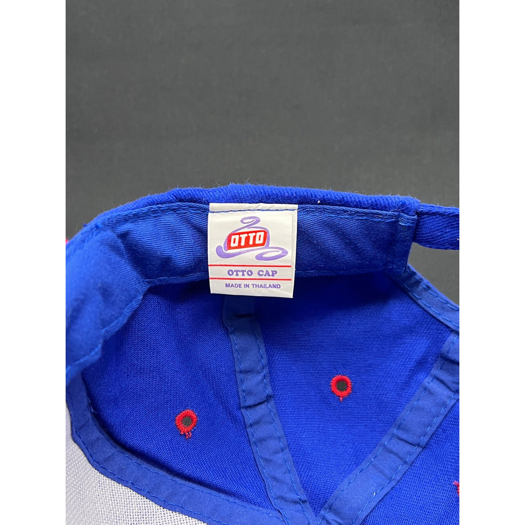 Vintage 90's Harlem Globetrotters Snapback Hat – Otto Cap Red Blue Basketball