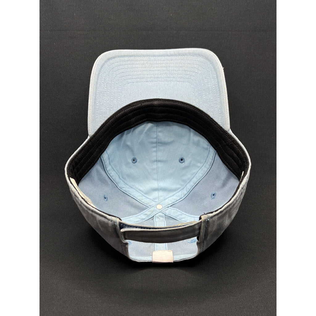 Vintage Carhartt Light Blue Logo Patch Strapback Dad Hat