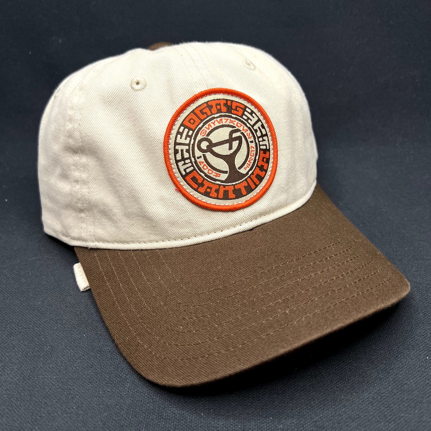 Star Wars Galactic Sentients Strapback Hat Tan Brown Dad Cap