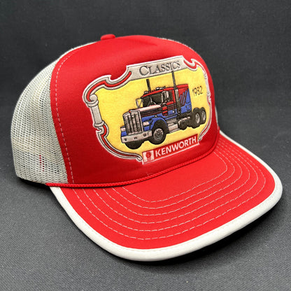 Vintage 90s Kenworth Trucks Trucker Hat Snapback Classics 1982 Peter Cap