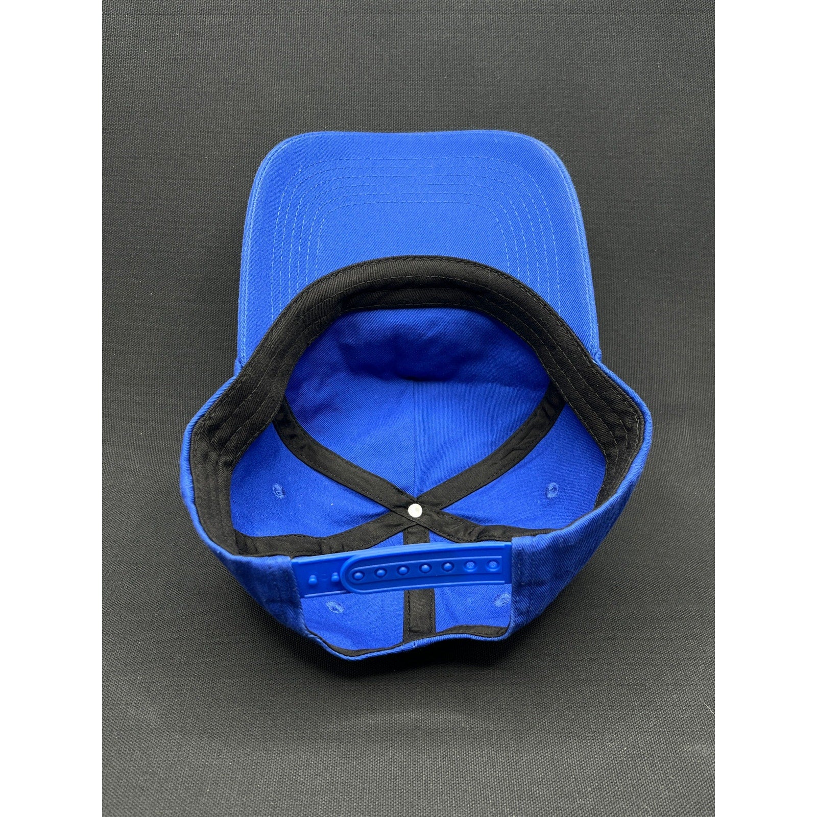 Vintage Dusty Disco Chicago Illinois Blue & Yellow Snapback Hat