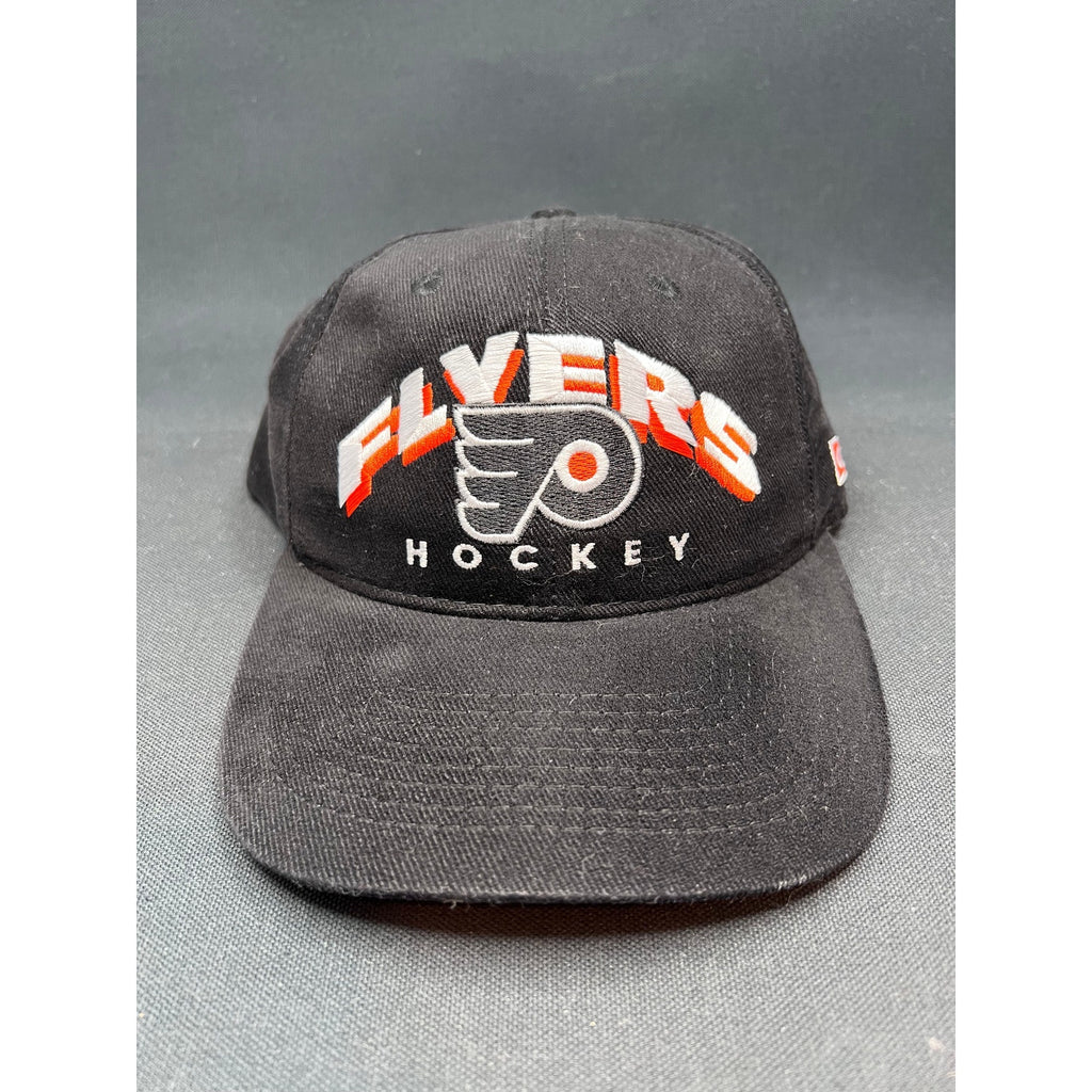 Vintage 1990s Philadelphia Flyers Snapback Hat #1 Apparel NHL Made in Canada