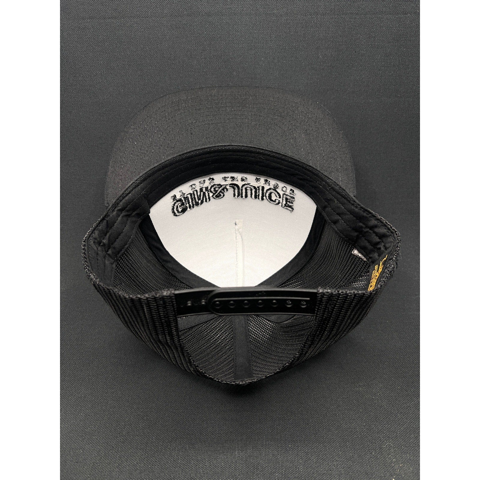 Gin & Juice by Dre & Snoop Snapback Hat – Black-on-Black Puff Embroidery Parental Advisory