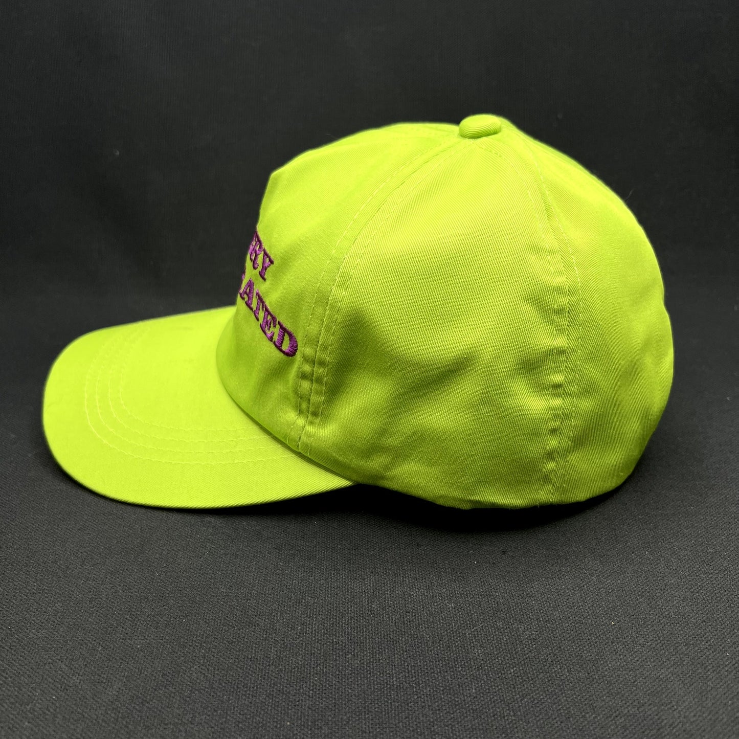 Scooby-Doo Mystery Incorporated Lime Green Snapback Hat Purple Warner Bros