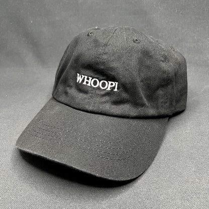 Whoopi Goldberg Strapback Hat Black Organic Cotton Dad Cap