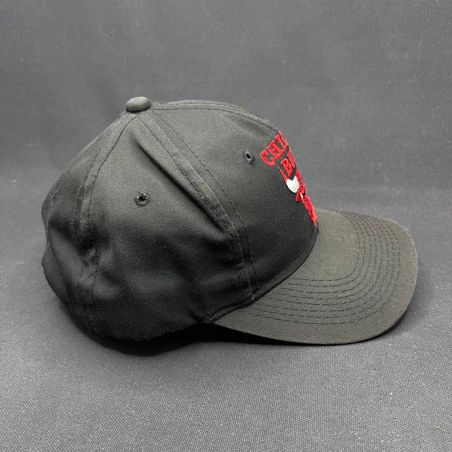 Vintage Chicago Bulls Snapback Hat The E Cap 90s NBA