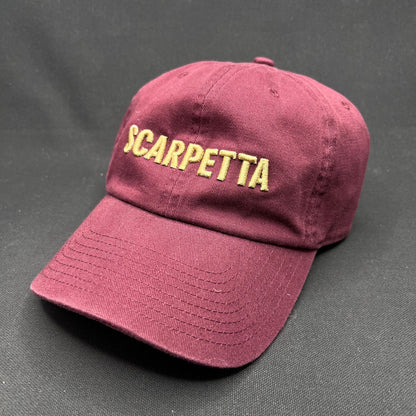 Scarpetta Italian Restaurant Strapback Hat Al Bronzo Barilla