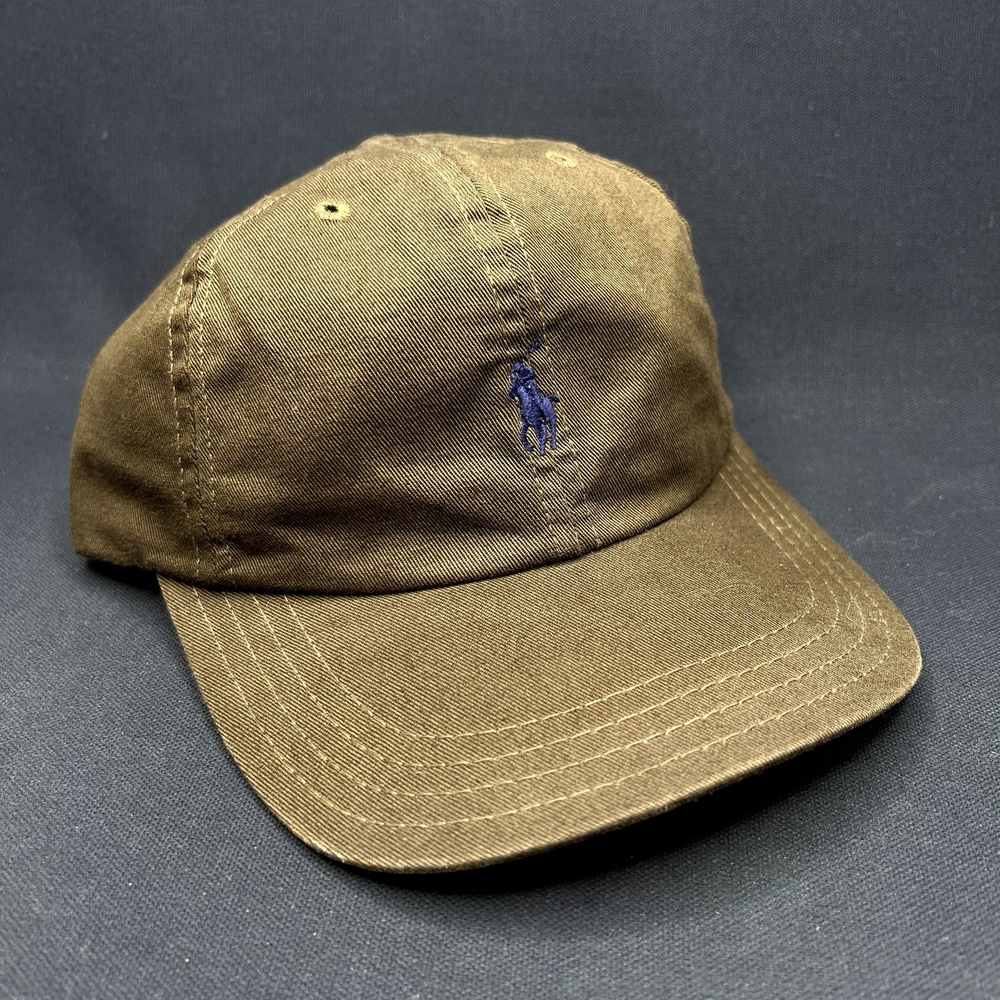 Polo Ralph Lauren Strapback Hat Brown Classic Pony Cap