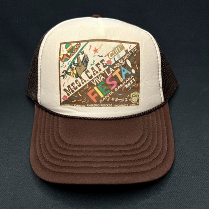 Mesa Cafe Santa Barbara Fiesta 2021 Trucker Snapback Hat SoCal