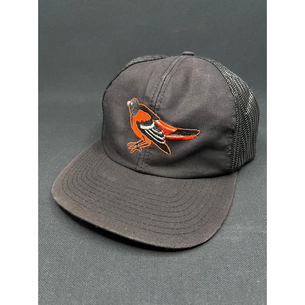Vintage Baltimore Orioles Snapback Hat – 1980s Twins Enterprise Mesh Back Made in Taiwan R.O.C.